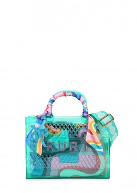 Kurt Geiger - Shopping γυναικεία Kurt Geiger Pale Green 5585373999 Jelly Small Tote Bag 262