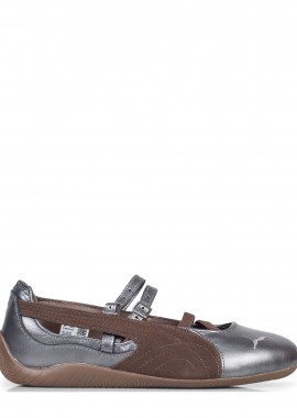 Puma - Μοκασίνια-Μπαλαρίνες γυναικείες Puma Καφέ 408197-01 Speedcat Ballet Lux Wns 262