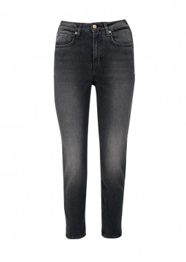SCOTCH & SODA - ΓΥΝΑΙΚΕΙΟ ΠΑΝΤΕΛΟΝΙ CORE HIGH FIVE SLIM SUPER STRETCH-JEANS ΜΑΥΡΟ