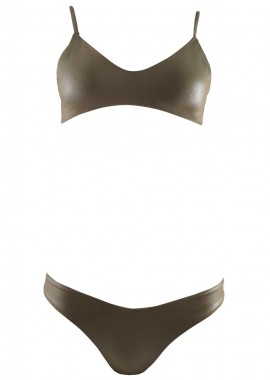 gsecret - Γυναικείο set μαγιό με ενίσχυση bikini κανονική γραμμή. Καλύπτει A & B cup. ΛΑΔΙ