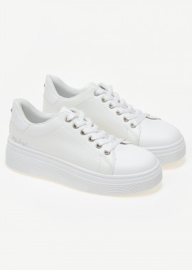 Issue - Γυναικεία sneakers δίσολα - Λευκό