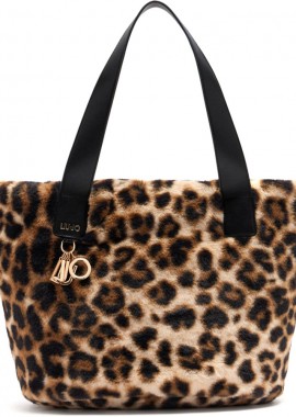 Liu Jo - LIU JO animal print shopping bag AF5154