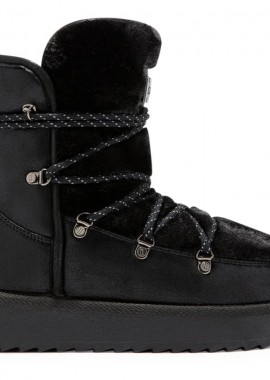 D.Franklin - D.Franklin μαύρο snow Boot 370005