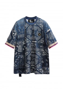 Mod Wave Movement - MOD WAVE MOVEMENT Unisex T-Shirt Bandana – Μπλε-MW082020676-BLUE
