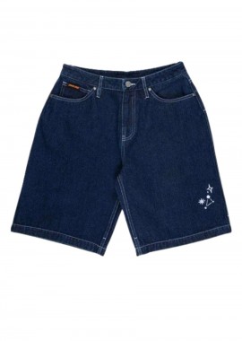 SANTA CRUZ - SANTA CRUZ Γυναικείο Split Sun Denim Shorts - Μπλε-SCA-WSH-0442-BLUE
