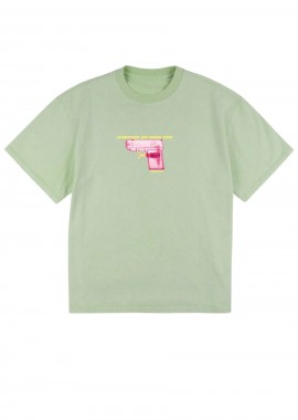 HOMEBOY - Homeboy Unisex T-Shirt Water Gun - Πράσινο-01TS3084-GREEN
