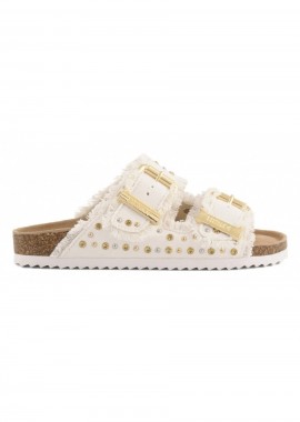 COLORS OF CALIFORNIA - Denim Σανδάλια COLORS OF CALIFORNIA - Λευκά-HC.BIO406N-WHITE