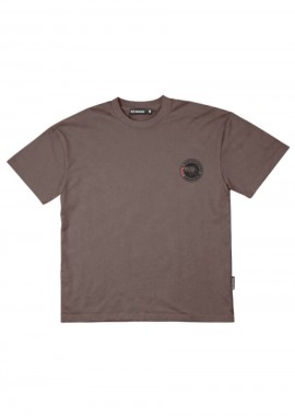 BEE UNUSUAL - Bee Unusual Oversized T-Shirt - Καφέ-AT-260234-BROWN