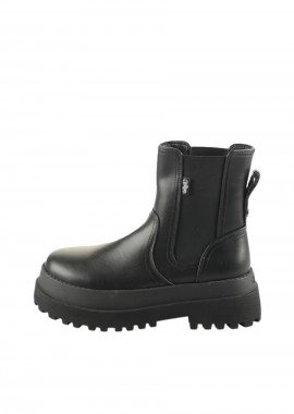 BUFFALO - BUFFALO Γυναικεία Μποτάκια PLUTO CHELSEA - Μαύρα-1270105-BLACK