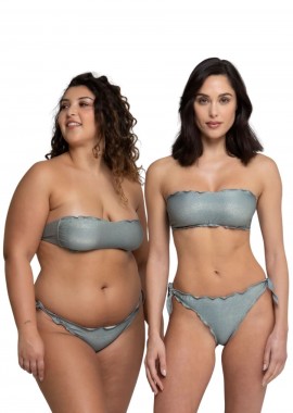 WIKINI - WIKINI Γυναικείο Μαγιό Bikini Fru Fru Fasa - Ασημί-142350-SILVER
