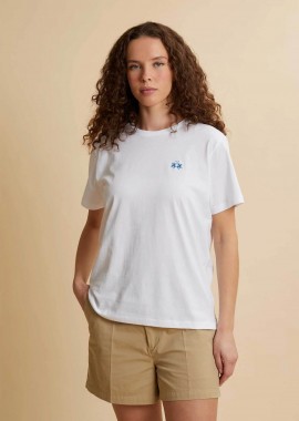 LA MARTINA - La Martina γυναικείο T-shirt με κεντημένο λογότυπο Regular Fit