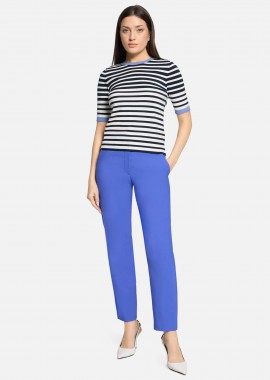 BETTY BARCLAY - Betty Barclay γυναικείο παντελόνι chino Relaxed Fit - 6002/1080 Μπλε