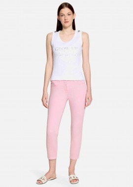 BETTY BARCLAY - Betty Barclay γυναικείο παντελόνι Slim Fit - 6219/2030 Ροζ