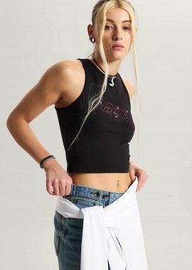 VANS - Vans γυναικείο αμάνικο crop top Relaxed Fit