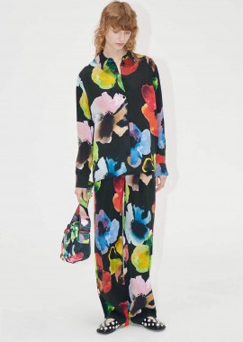 STINE GOYA - Stine Goya γυναικείο παντελόνι με floral print