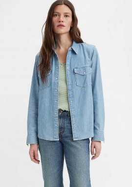 LEVI'S - Levi's® γυναικείο denim πουκάμισο με τσέπες Standard Fit