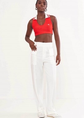 COLCCI - Colcci γυναικείο λινό παντελόνι Wide Leg