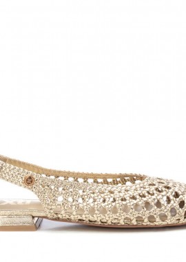 XTI - Γυναικείες Xti Γυναικεία Παπούτσια Slingback 143792 Vegan ΧΡΥΣΟ