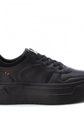 REFRESH - Γυναικεία Refresh Γυναικεία Sneakers 171328 Vegan ΜΑΥΡΟ