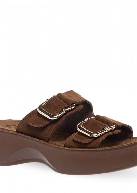 PAREX - Γυναικεία Δερμάτινα Flatform Parex 12733007