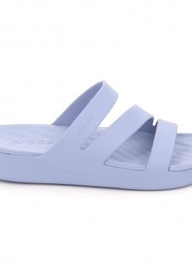 CROCS - Γυναικεία Σαγιονάρα Crocs Getaway Strappy Ανατομική Χρώματος Μπλε 209587-0LF