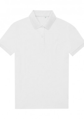 B & C - Γυναικεία Μπλούζα Polo PW465 B & C My Eco Polo 65/35 White