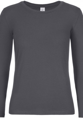 B & C - Γυναικείο T-Shirt Μακρυμάνικο TW08T B & C Navy