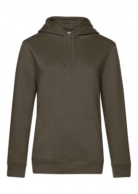 B & C - Γυναικείο Φούτερ με Κουκούλα WW02Q B & C Khaki