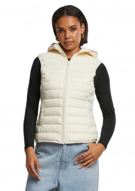 Urban Classics - Ladies Ultra Light Puffer Vest Urban Classics TB7156-02903 Whitesand