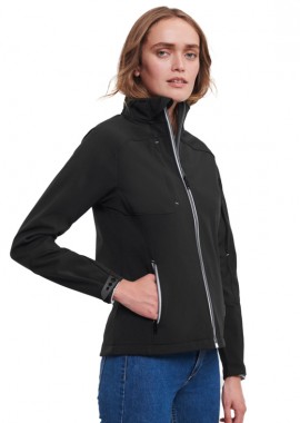 Russell - Γυναικείο Μπουφάν Softshell R-410F-0 Russell Europe Black
