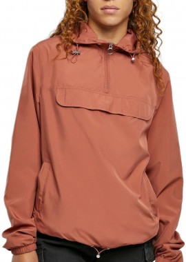 Urban Classics - Ladies Basic Pull Over Jacket Urban Classics TB2013-04420 terracotta