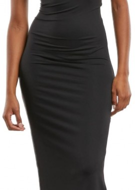 Urban Classics - Γυναικείο Φόρεμα Bandeau Midi TB7468-00007 Urban Classics Black Black