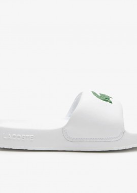 Lacoste - Γυναικείες Παντόφλες Slide Lacoste 749CFA0022082 Λευκές