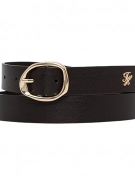 Tommy Hilfiger - Γυναικεία Δερμάτινη Ζώνη Tommy Hilfiger AW0AW18697-GUG Καφέ Σκούρο